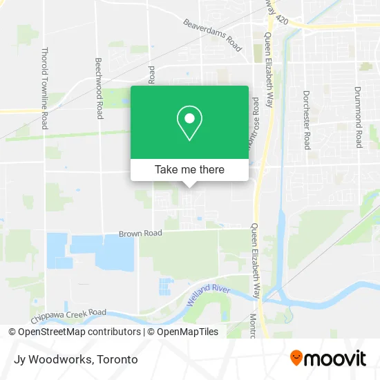 Jy Woodworks map