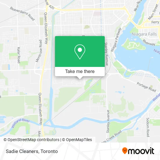 Sadie Cleaners map