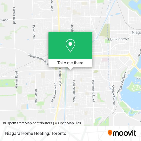 Niagara Home Heating map