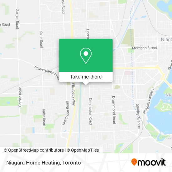 Niagara Home Heating map