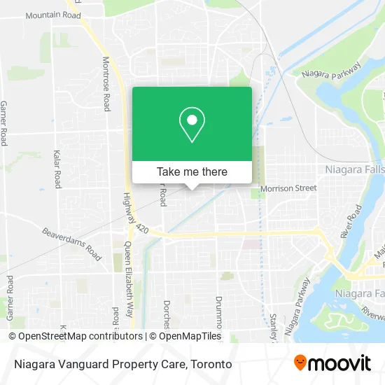 Niagara Vanguard Property Care map
