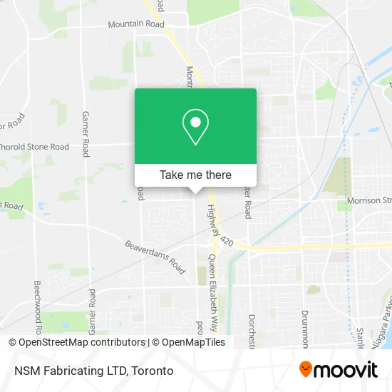 NSM Fabricating LTD map