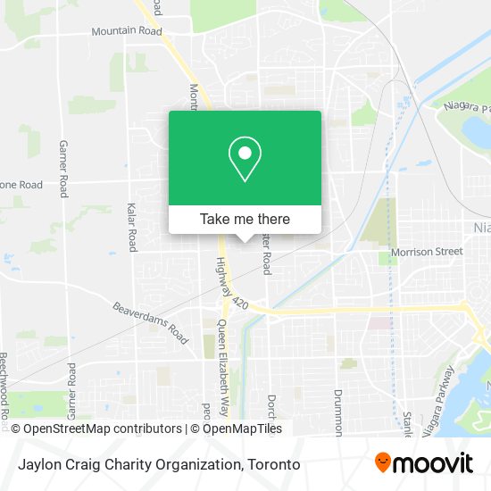 Jaylon Craig Charity Organization map