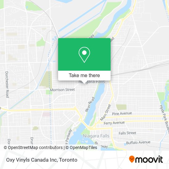 Oxy Vinyls Canada Inc map