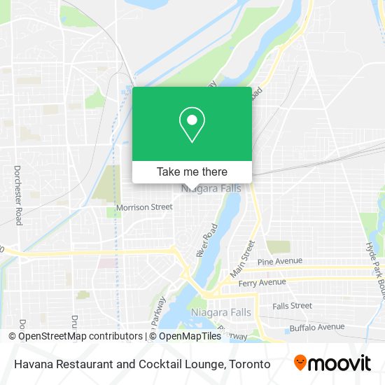 Havana Restaurant and Cocktail Lounge map