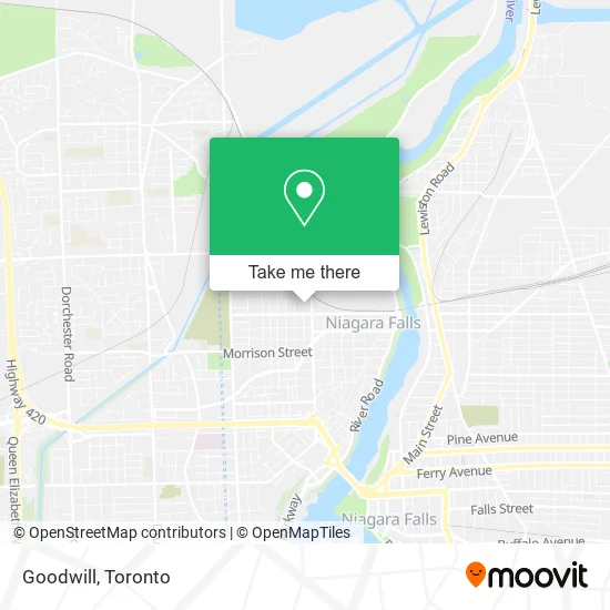 Goodwill map