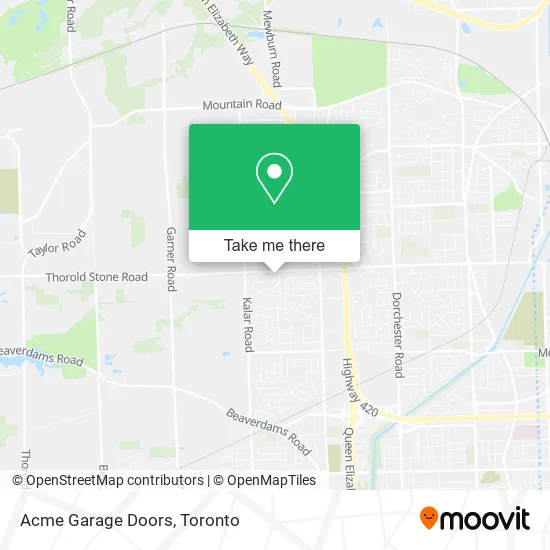 Acme Garage Doors map