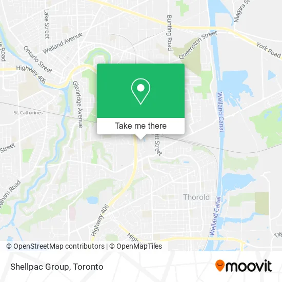 Shellpac Group map