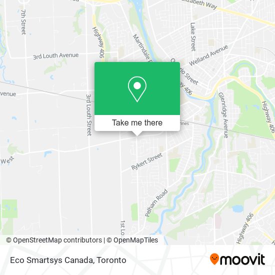 Eco Smartsys Canada map