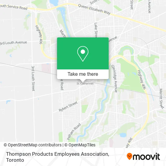 Thompson Products Employees Association map