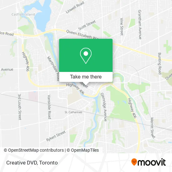 Creative DVD map