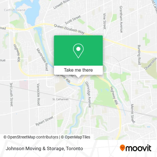 Johnson Moving & Storage map