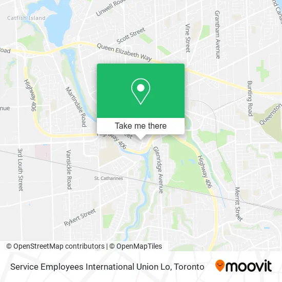 Service Employees International Union Lo map