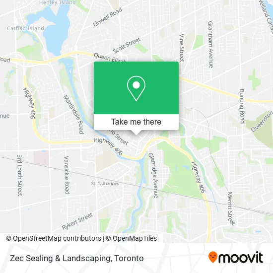 Zec Sealing & Landscaping map