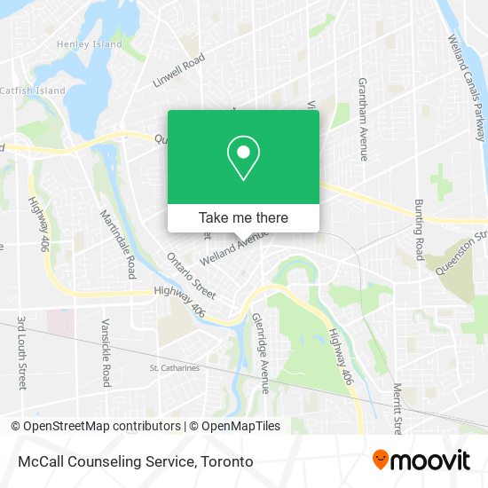 McCall Counseling Service map