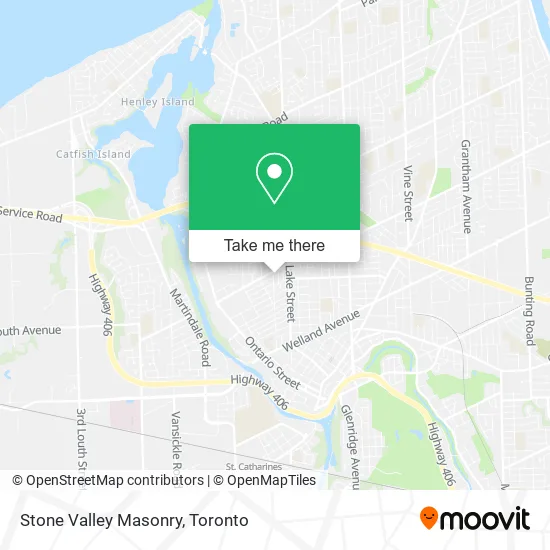 Stone Valley Masonry map