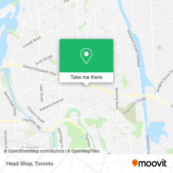 Head Shop map