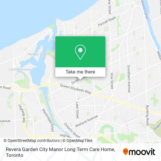 Revera Garden City Manor Long Term Care Home map