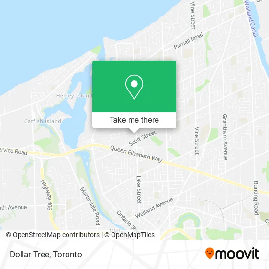 Dollar Tree map