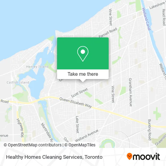 Healthy Homes Cleaning Services map