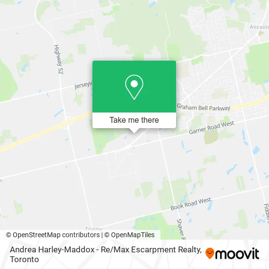 Andrea Harley-Maddox - Re / Max Escarpment Realty map