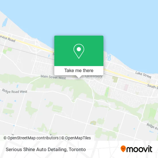 Serious Shine Auto Detailing map