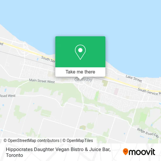 Hippocrates Daughter Vegan Bistro & Juice Bar map