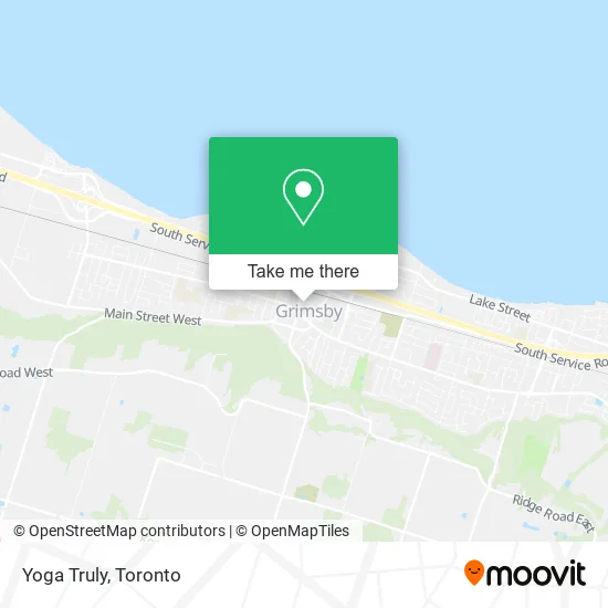 Yoga Truly map