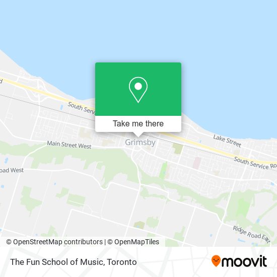 The Fun School of Music map