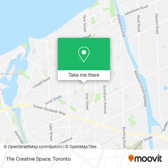 The Creative Space map