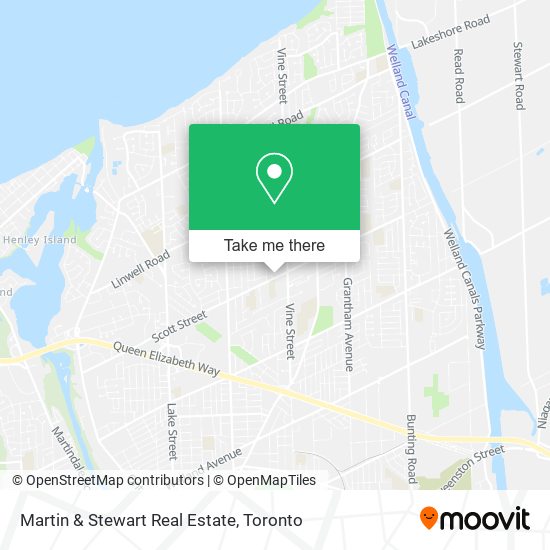 Martin & Stewart Real Estate map