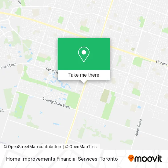 Home Improvements Financial Services map
