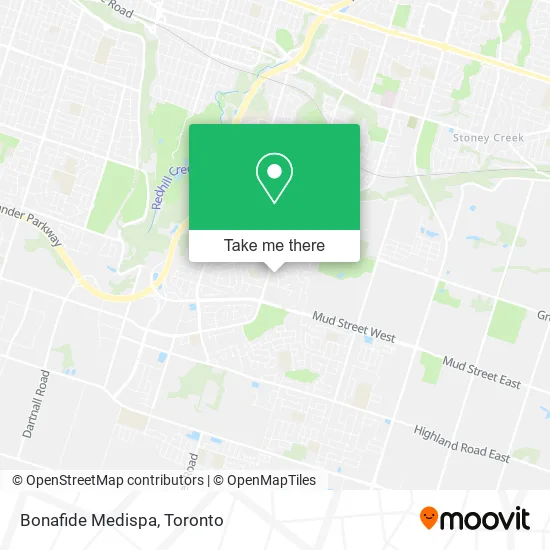 Bonafide Medispa map