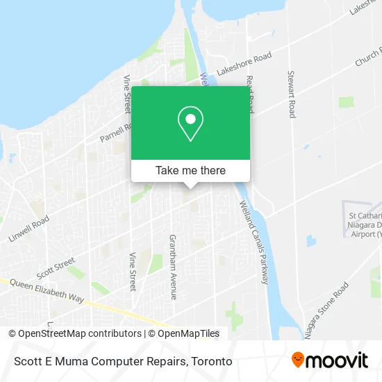 Scott E Muma Computer Repairs map