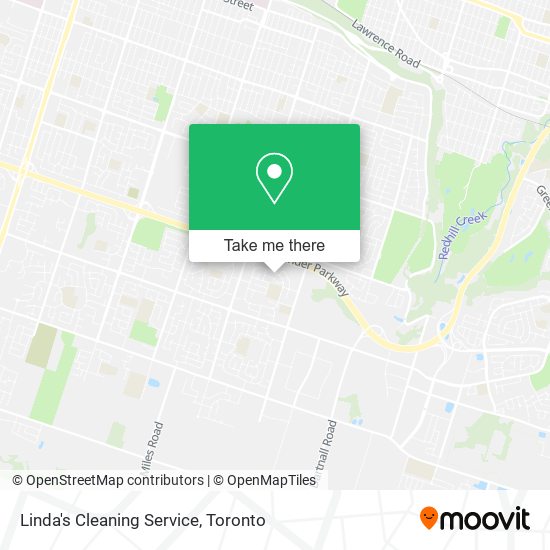 Linda's Cleaning Service map