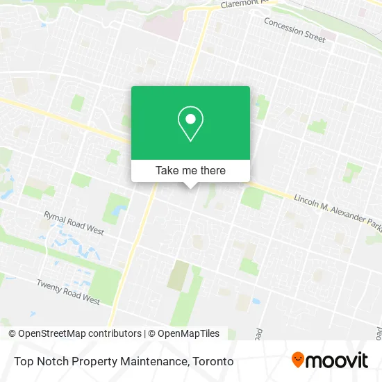 Top Notch Property Maintenance map