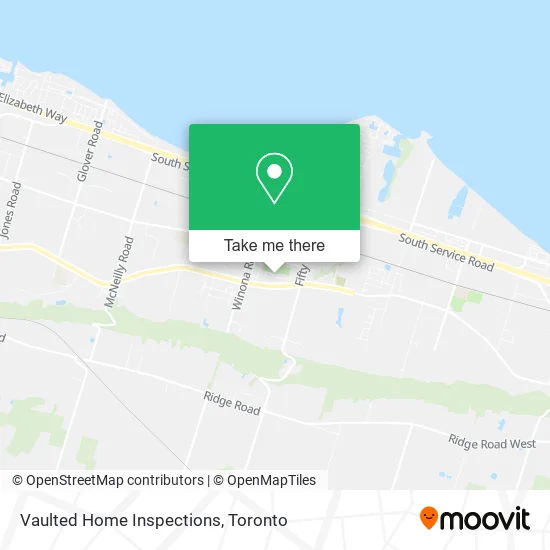 Vaulted Home Inspections map