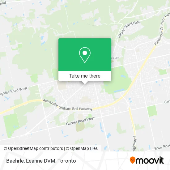 Baehrle, Leanne DVM map