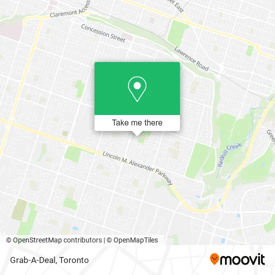 Grab-A-Deal map