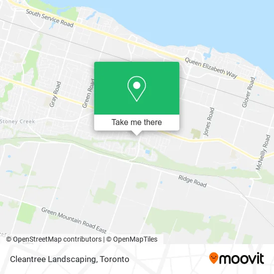 Cleantree Landscaping map