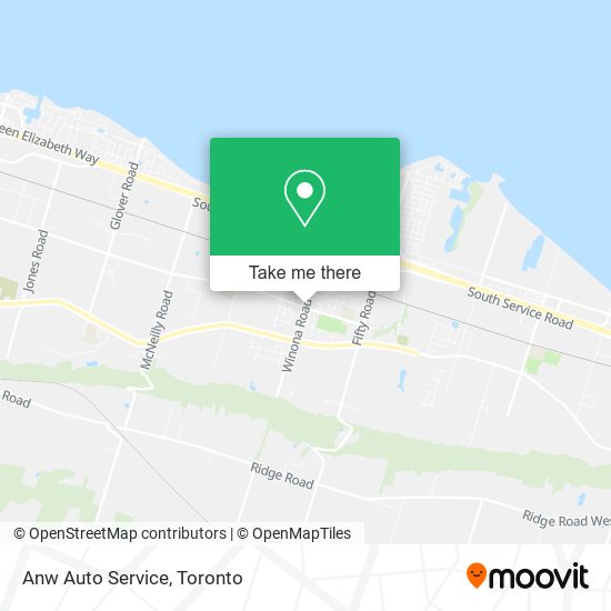 Anw Auto Service map