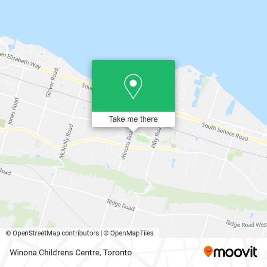 Winona Childrens Centre map