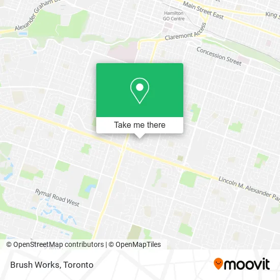 Brush Works map