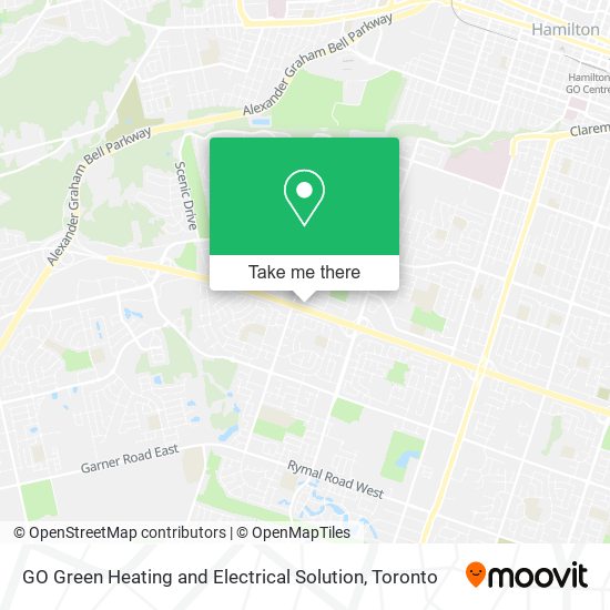 GO Green Heating and Electrical Solution map