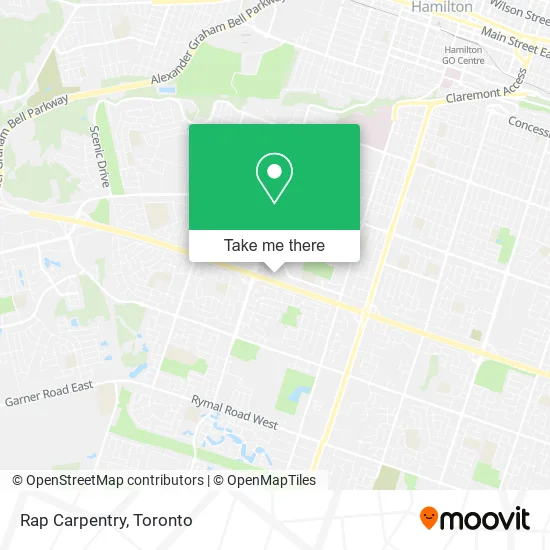 Rap Carpentry map