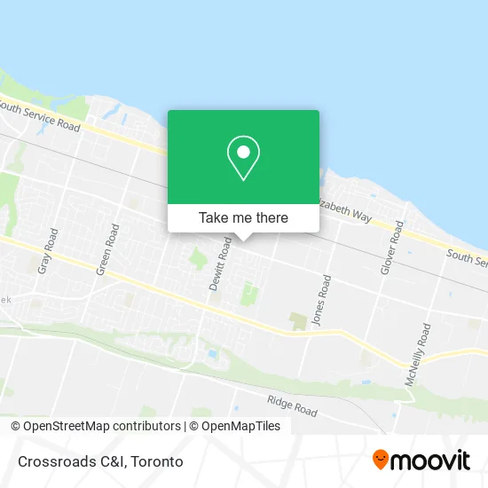 Crossroads C&I map