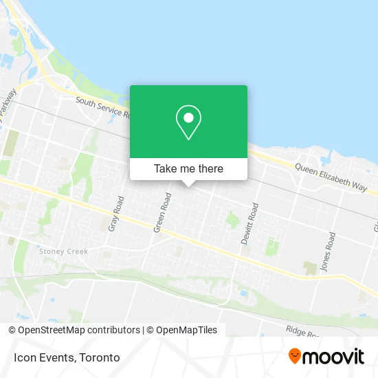 Icon Events map