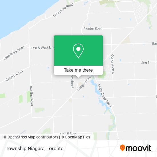 Township Niagara map