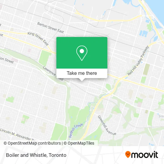 Boiler and Whistle map