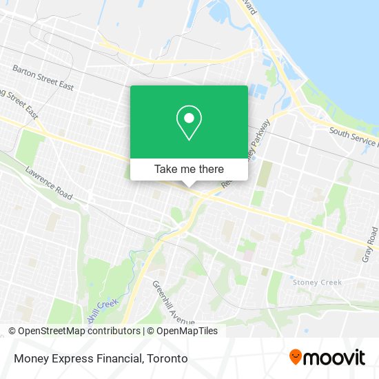 Money Express Financial map